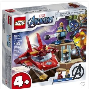 Lego Marvel Adventures Iron Man vs. Thanos 76170 Fun Collectible Superhero